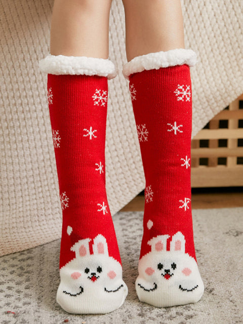 Christmas Floor Socks Home Sleep Slippers Socks