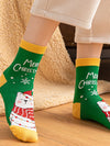 Cotton Christmas Cartoon Pattern Socks