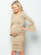 Pregnant women's loose one-piece dress casual dress