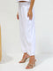Women's casual sleeveless button-down vest cropped wide-leg pants cotton and linen suit