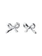 New retro bow earrings, elegant and high-end earrings, simple earrings for women