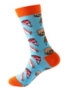 New trendy and fun fruit pattern mid-calf socks
