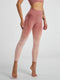 Women's Gradient Hang Dye Seamless Yoga Two-Piece Suit